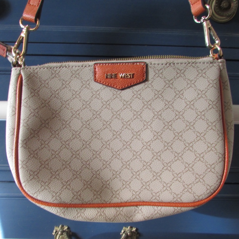 Nine West monogram crossbody bag